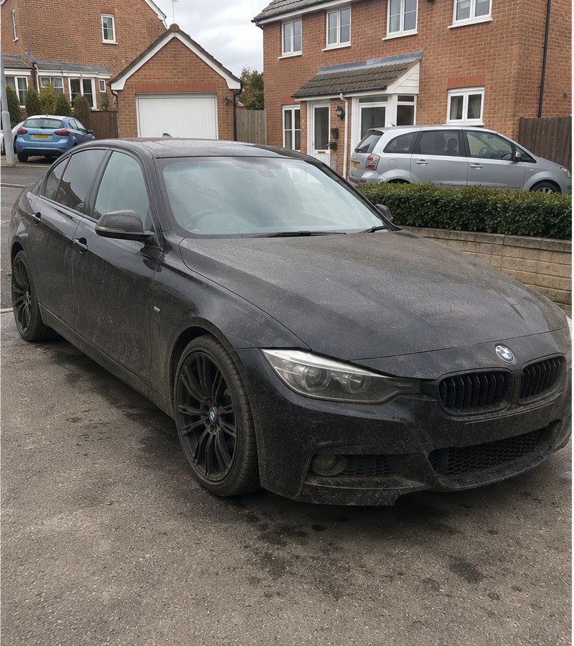 Before detailing a BMW sedan