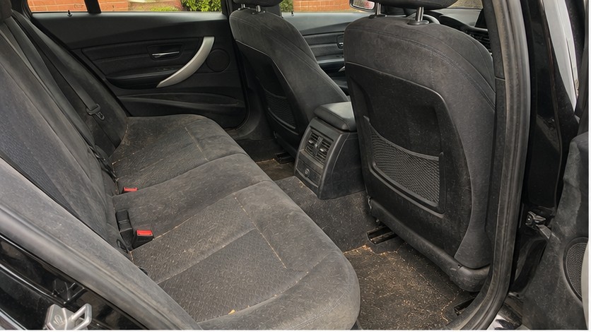 Before detailing the rear seats